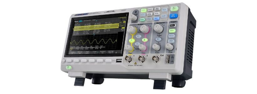 Measurement of siglent oscilloscope