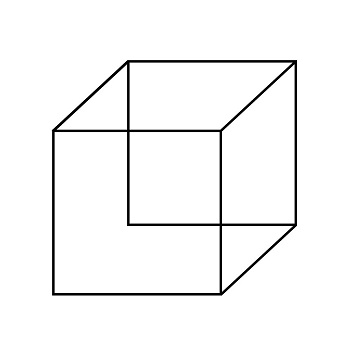 how to draw a cube