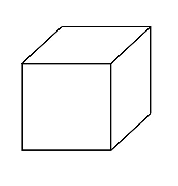 how to draw a cube