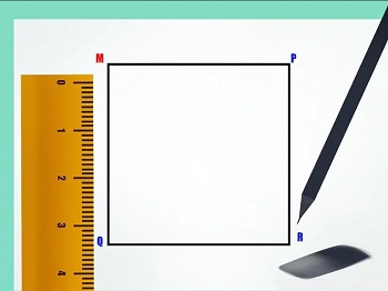 how to draw a square box